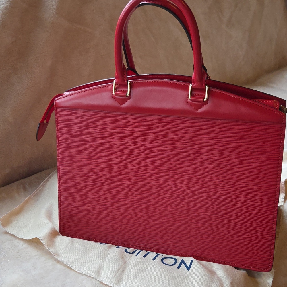 Louis Vuitton Epi Riviera Red Bag (Project Interior) - Picture 7 of 12